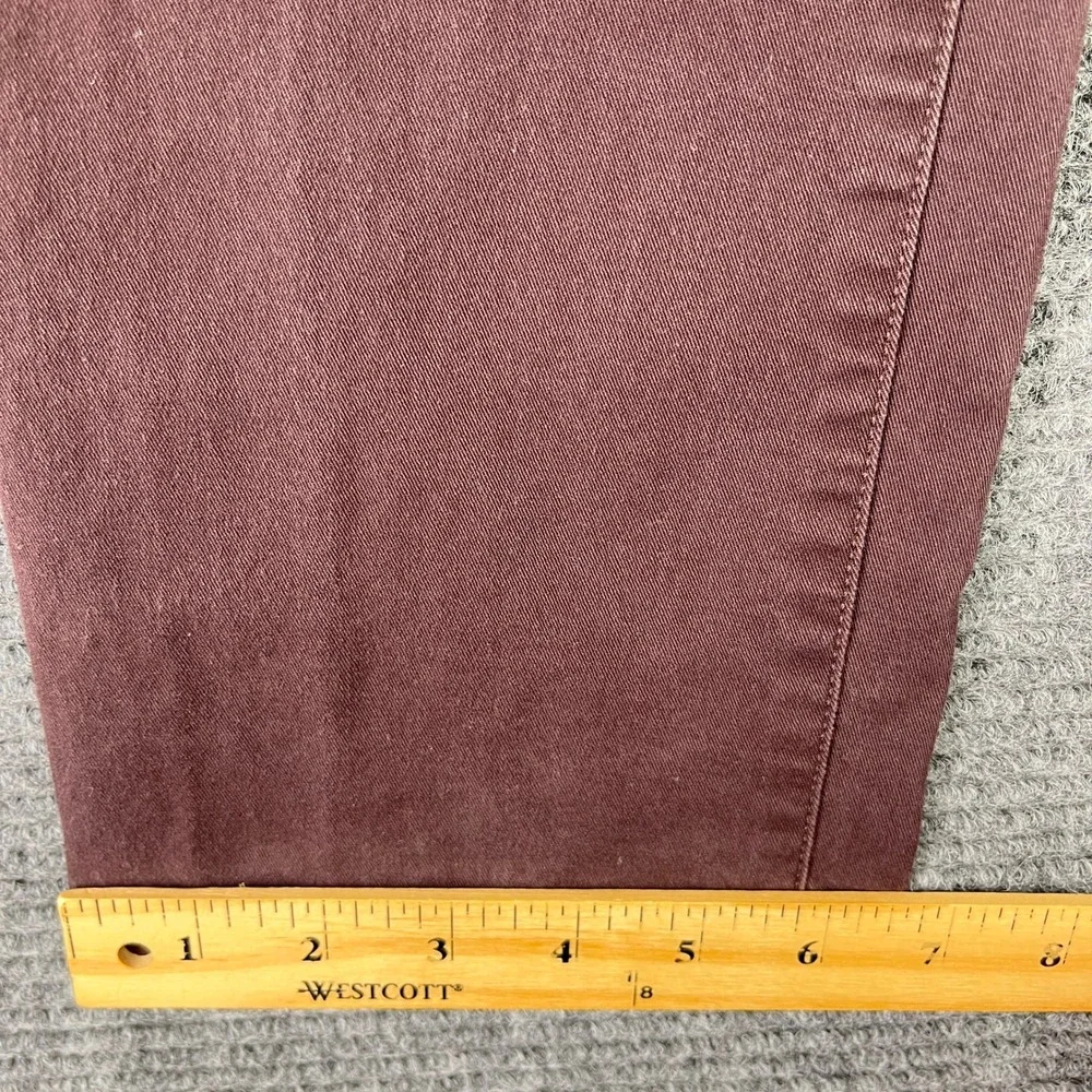 Bonobos Tailored Pants Men‎ 28x31 Slim Modern Minimal Workwear Casual Maroon